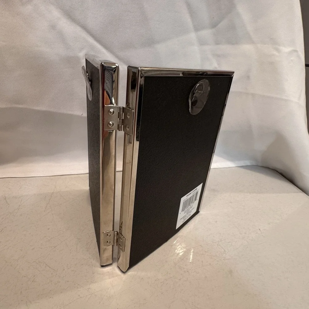 5x7 Double Hinged Picture Frame Two Photo Folding Frames Wedding Family Collage‎